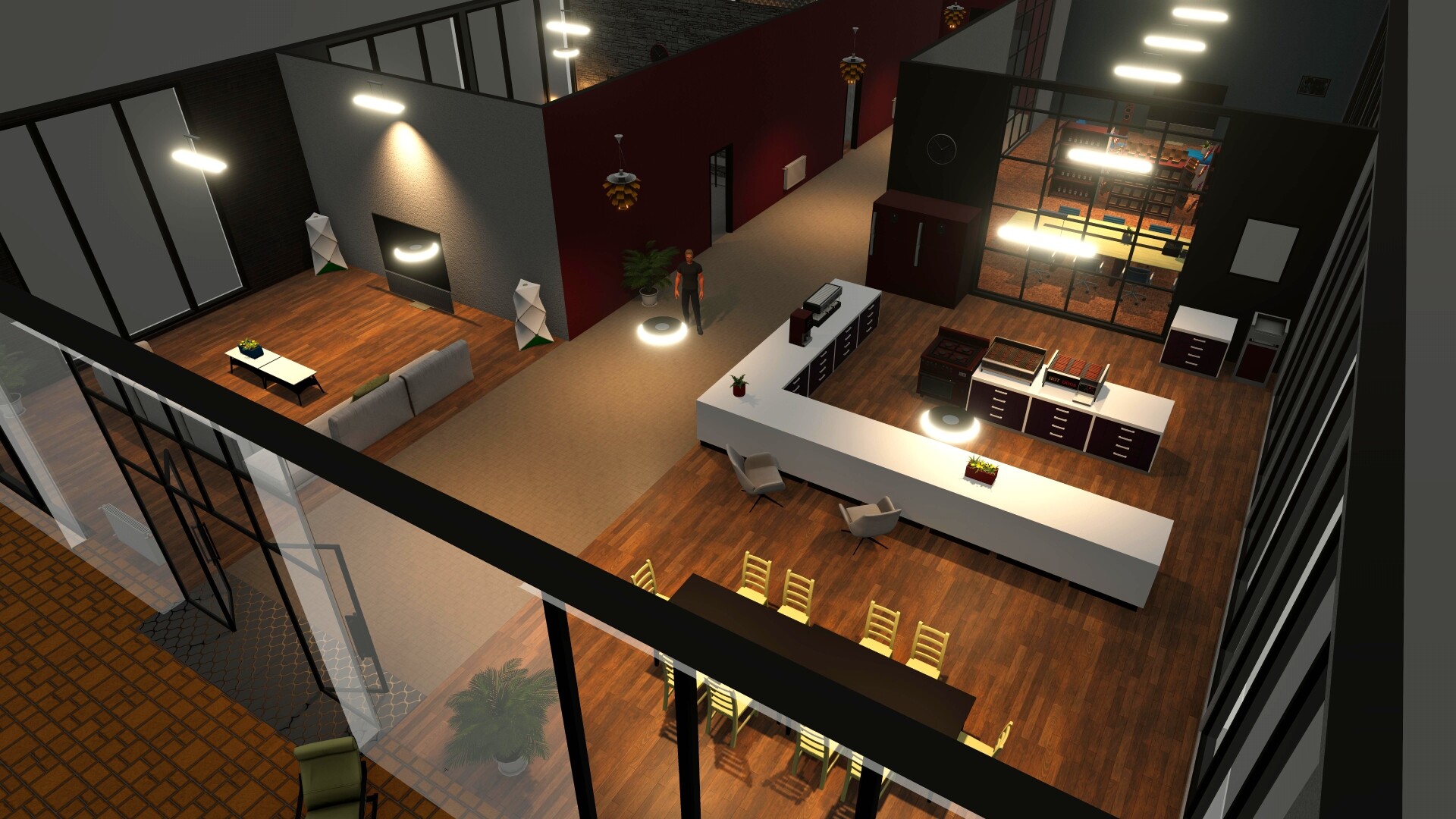 A furnished apartment in Big Ambitions
